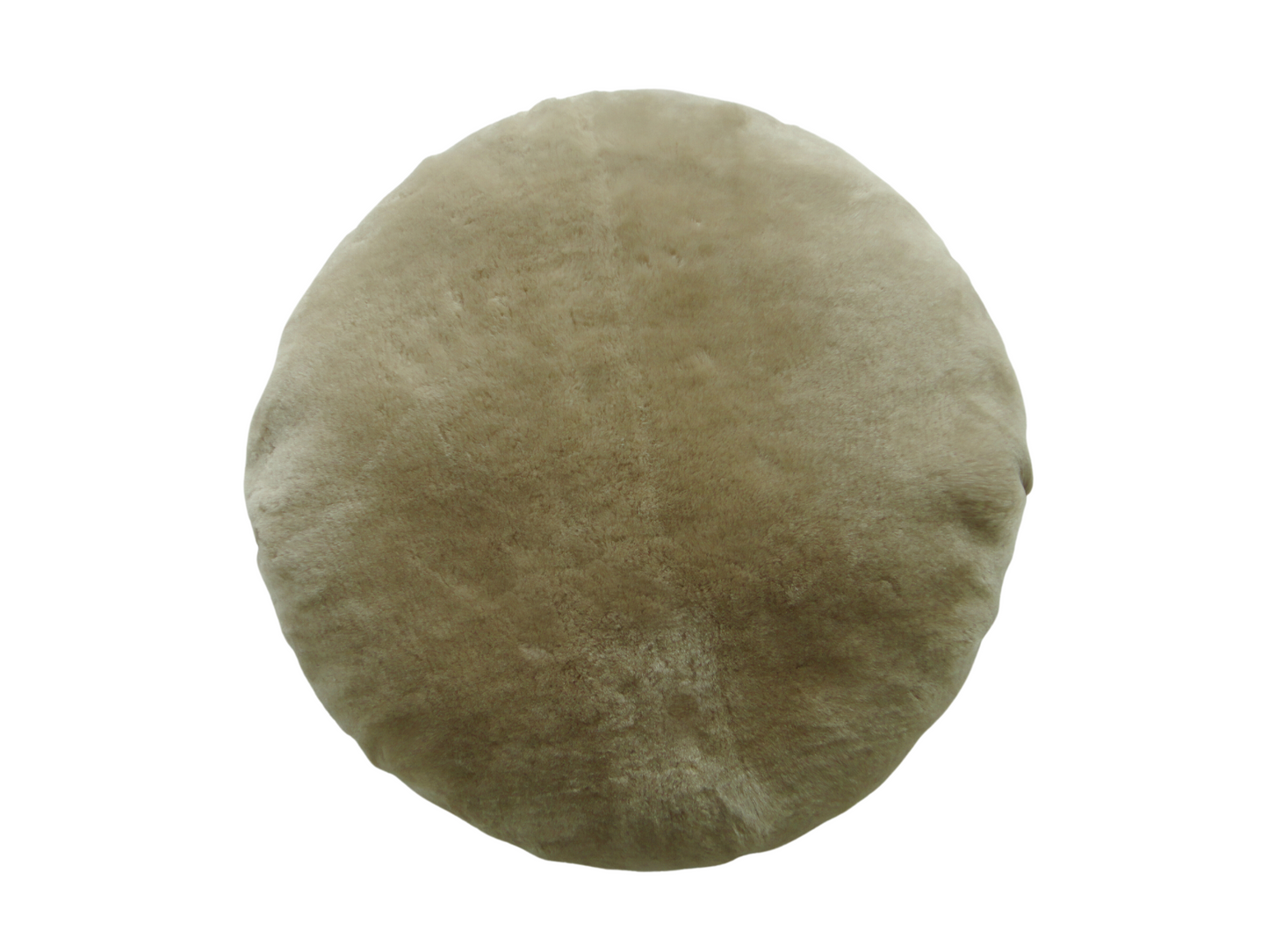 Shorn Round Floor Cushion