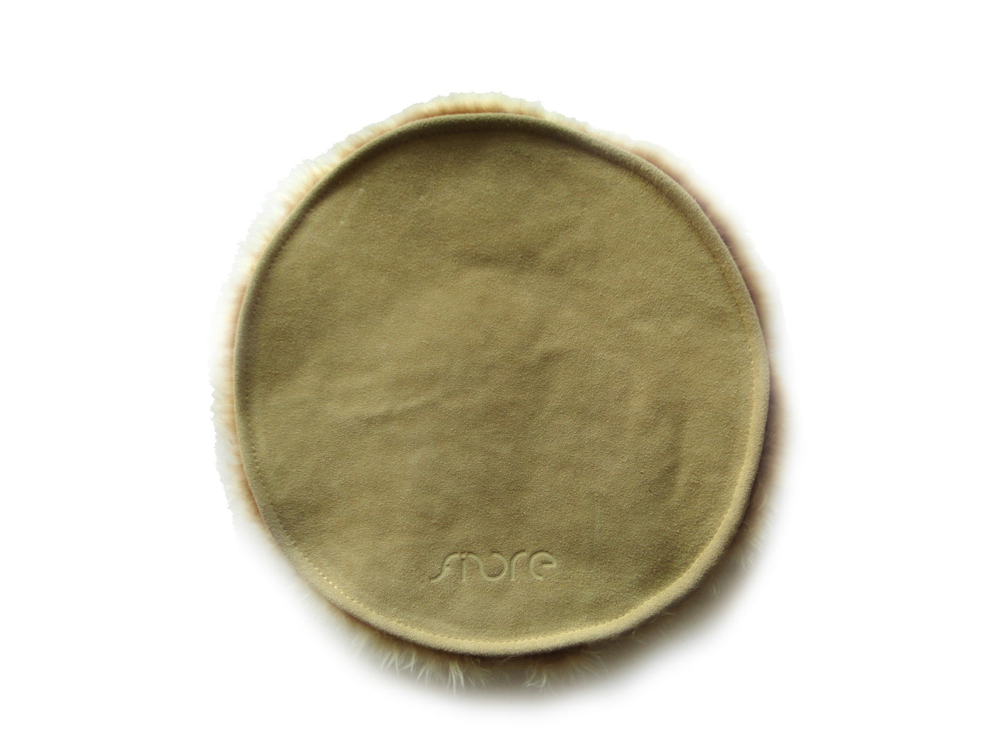 Shorn Sheepskin Seat Pad Natural Brown