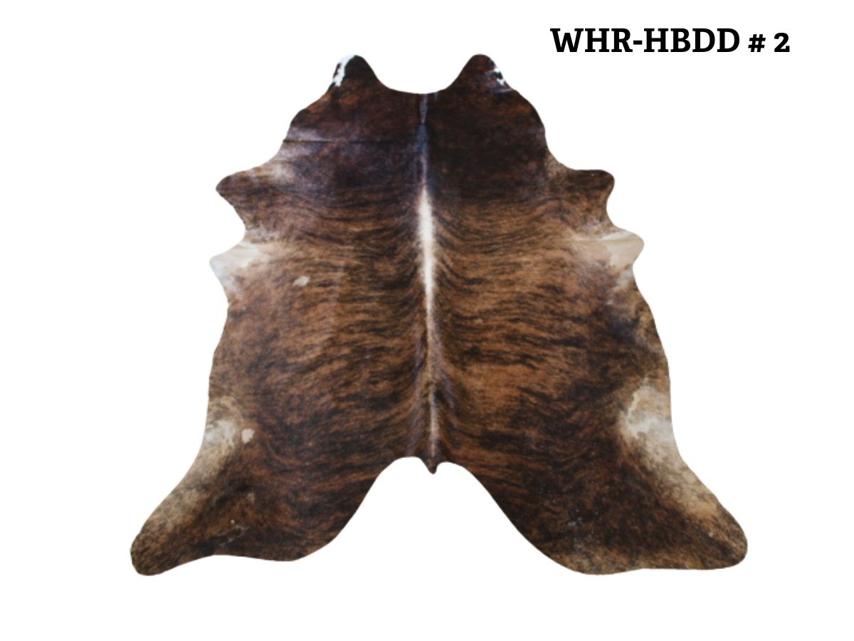 Cowhide Dark Brindle