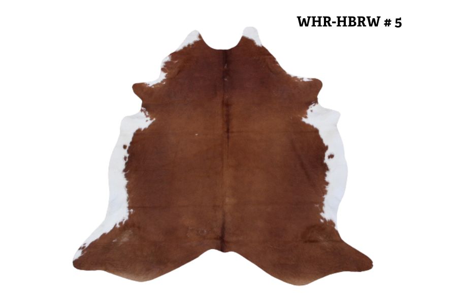 Cowhide Brown & White