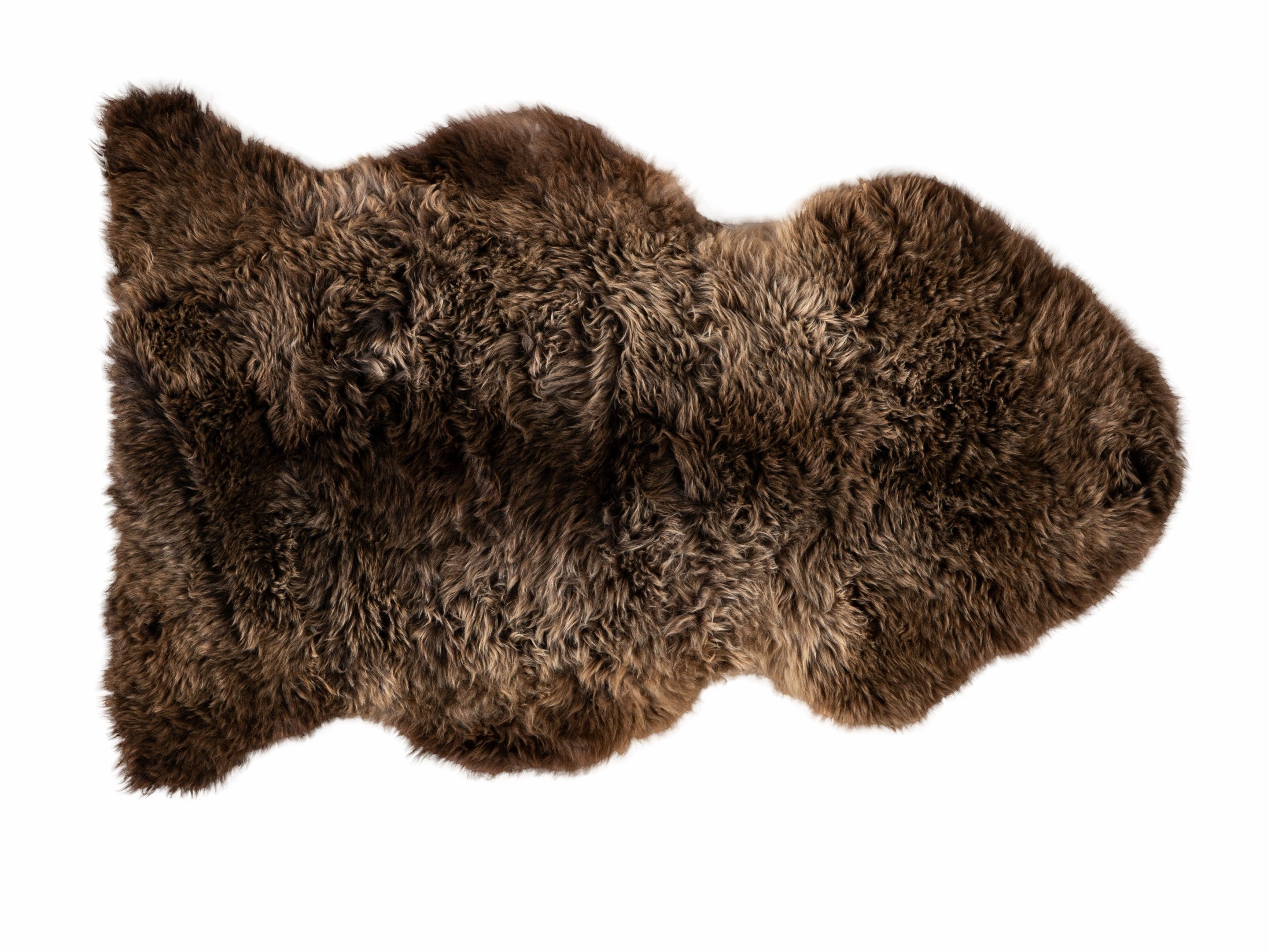 Long Wool New Zealand Natural Brown Rug – Fibre by Auskin NZ