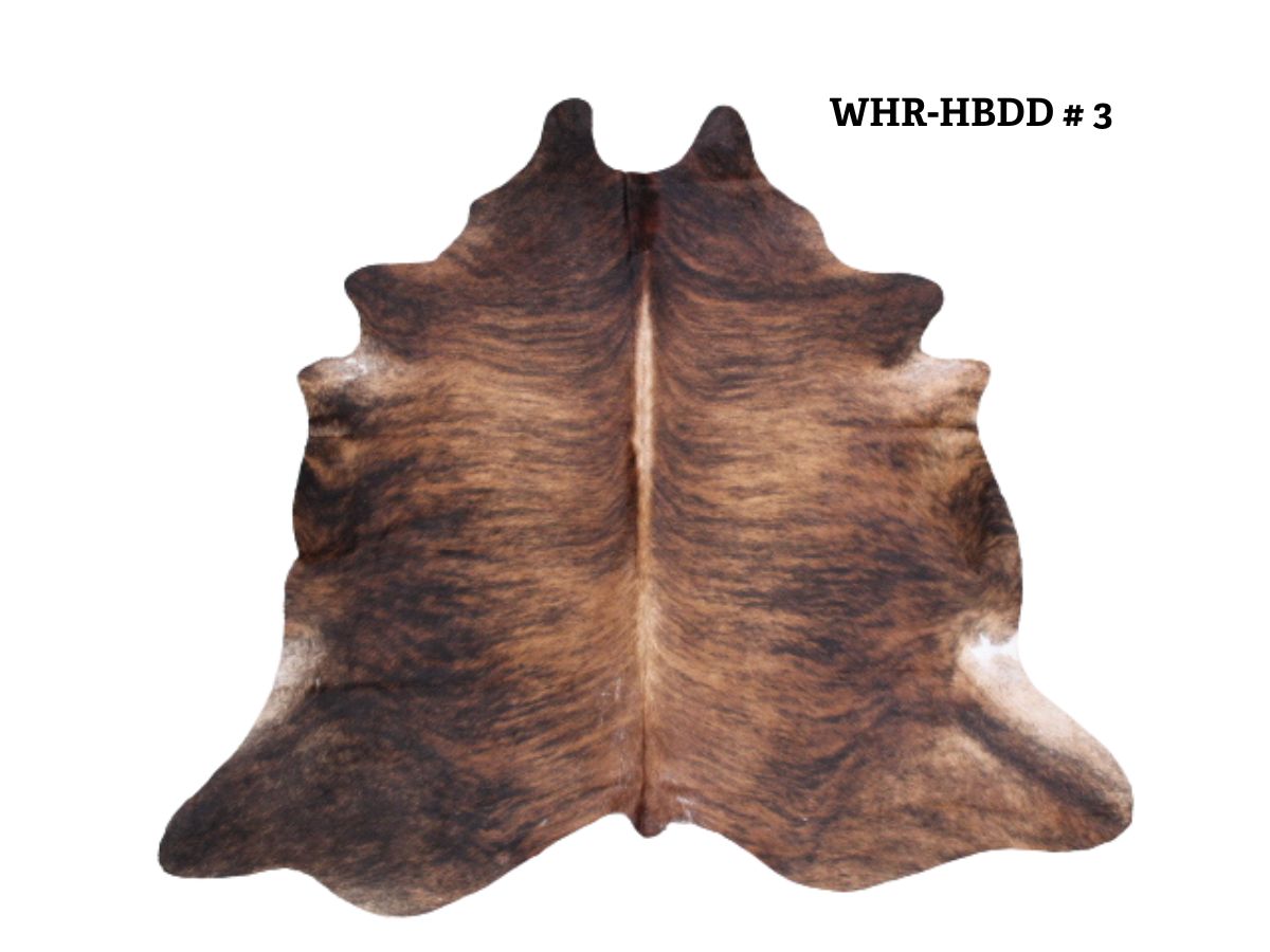 Cowhide Dark Brindle